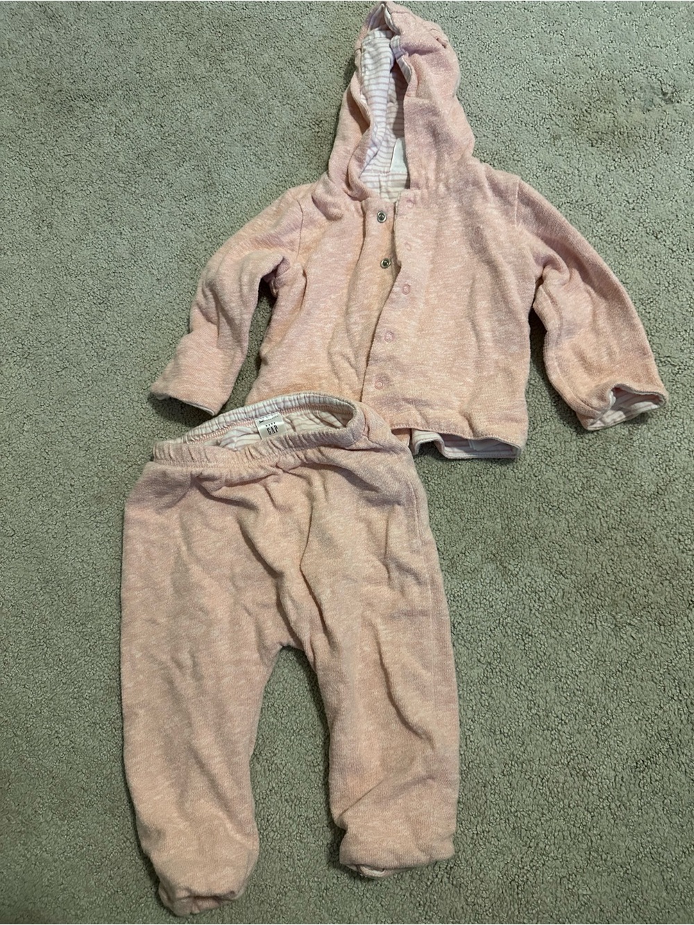 GAP Baby Pink Kids Set
